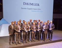 Награда "Лучший поставщик" от концерна Daimler AG, производителя автомобилей марки Mercedes-Benz